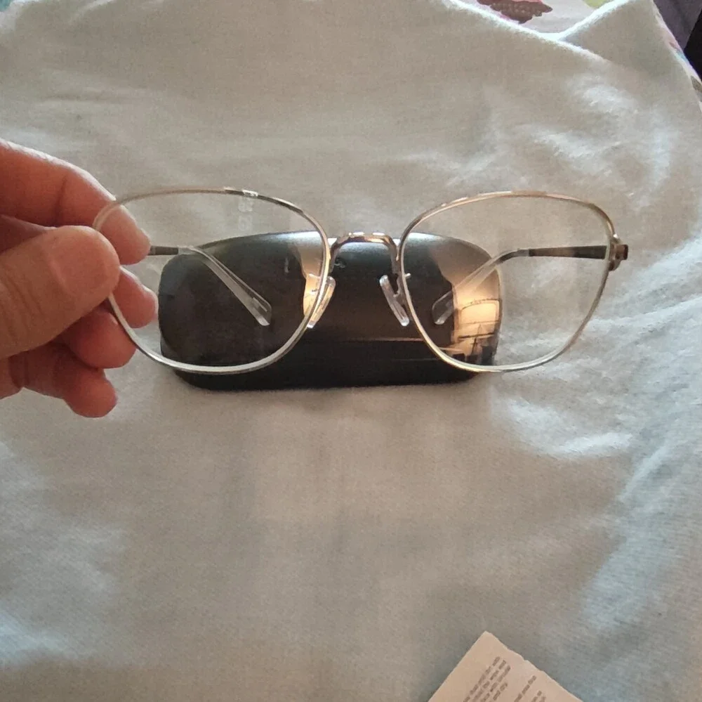 Coach HC5128 Women’s Designer Eyeglasses Silver Metal Full Rim 52-17-135